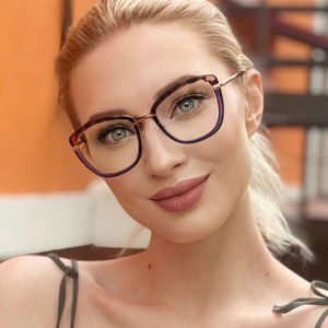 Anti-blue Light Glasses European And American Fashion Glasses Frame TR90